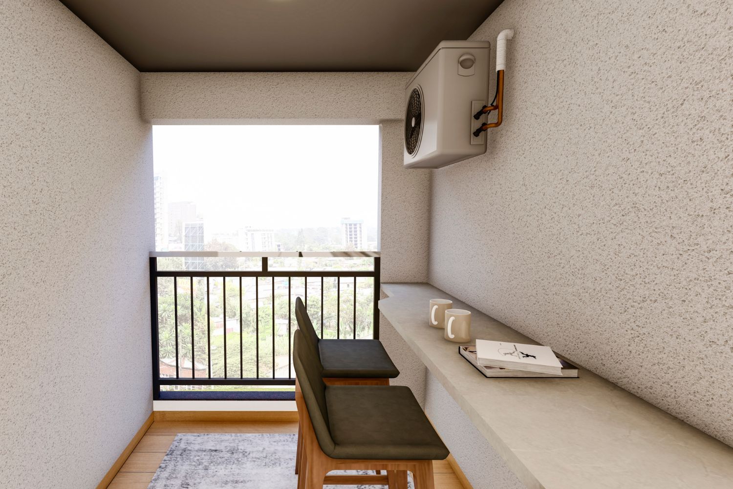 x90 studio apartment 1bhk in pune baner